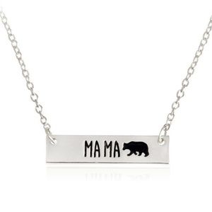 Jewelry - 🐻Mama Bear Bar Necklace🐻 Jewelry - 🐻Mama Bear Bar Necklace🐻